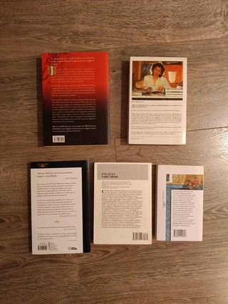 Lote 5 libros tapa blanda