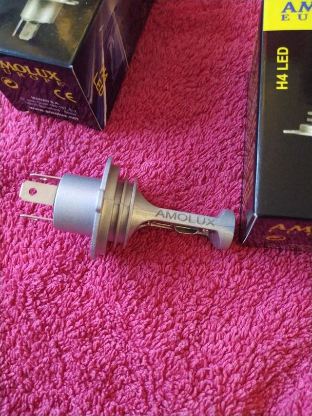 2x Bombillas LED H4 AmoLux Europe - 2 uds Philips