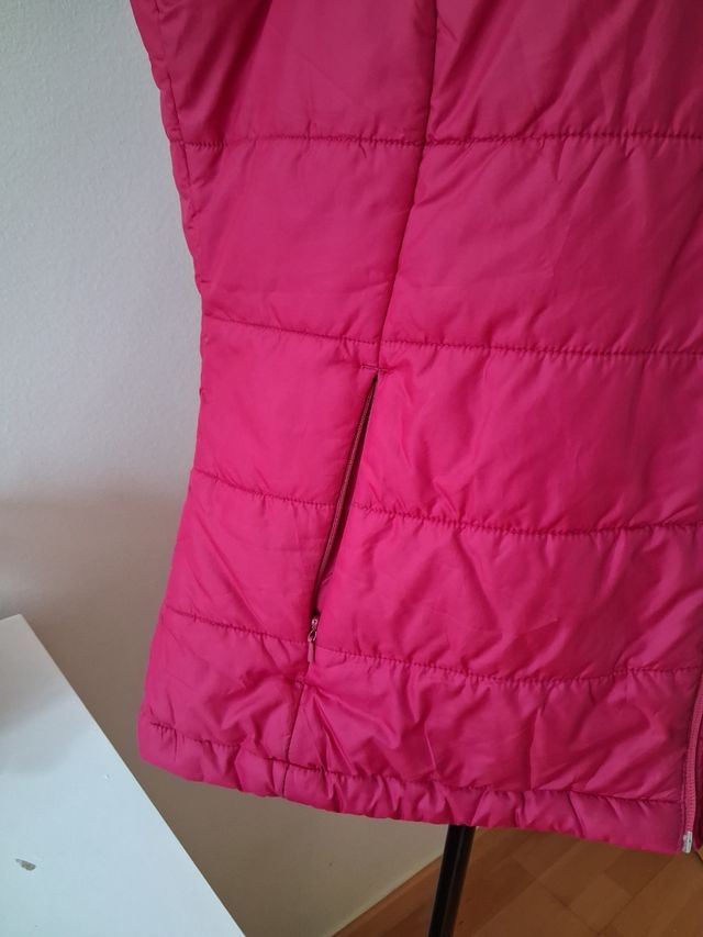 Chaleco acolchado Quechua fucsia