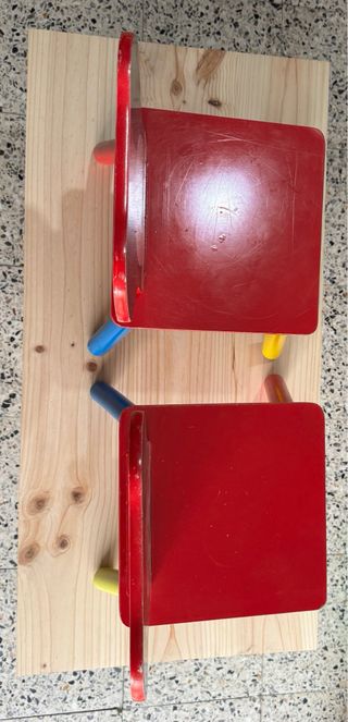 2 Sillas Mickey Mouse Madera