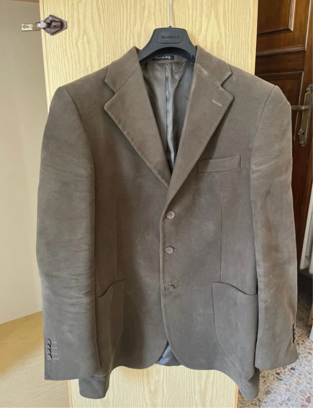 Giacca Uomo Vintage Verde Militare - taglia 54