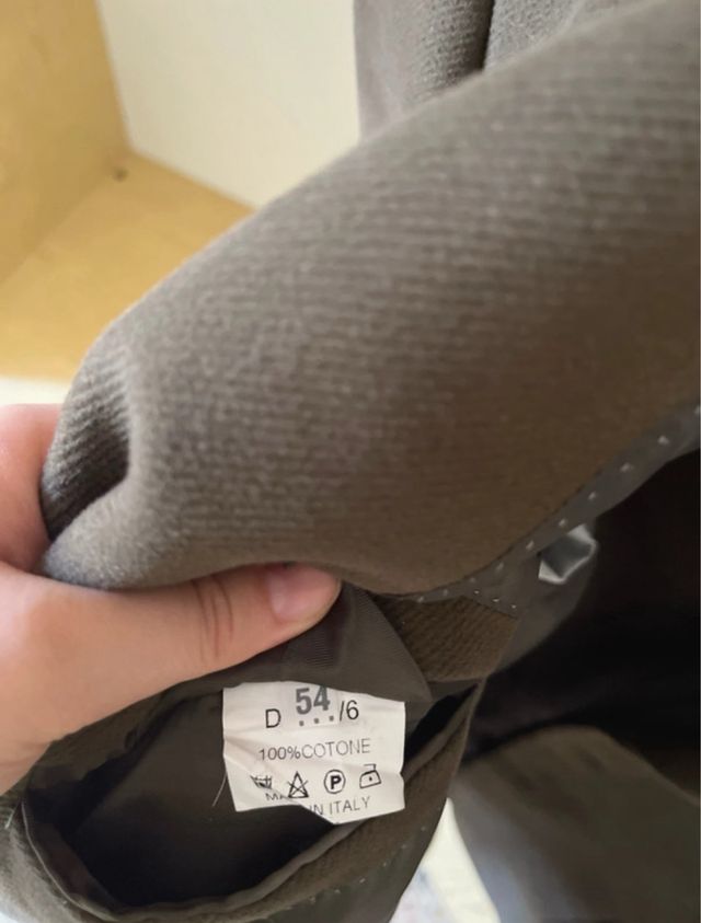 Giacca Uomo Vintage Verde Militare - taglia 54