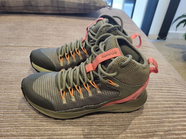 Botas Columbia Senderismo - Oliva y Rosa