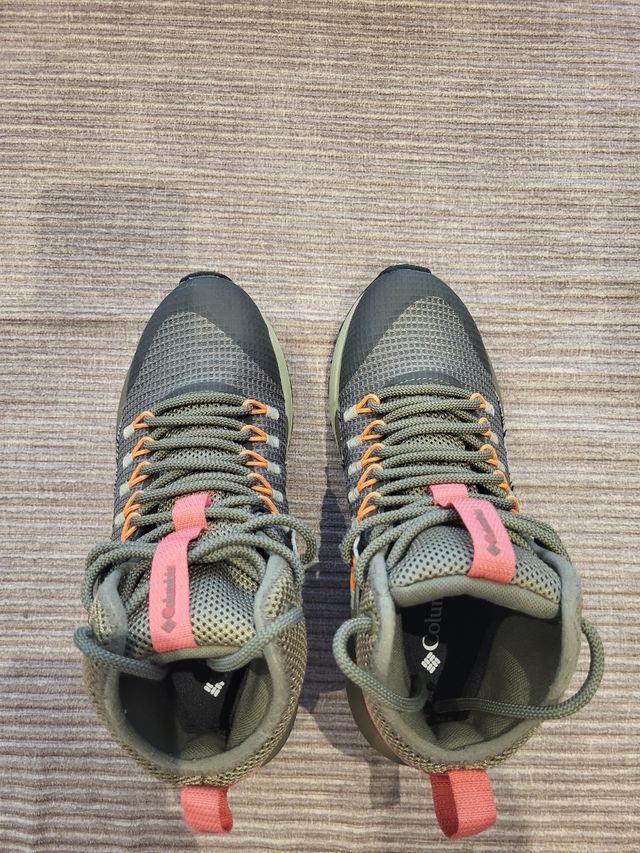 Botas Columbia Senderismo - Oliva y Rosa