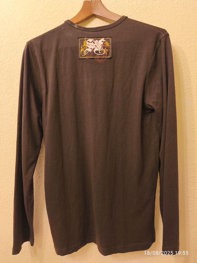 Camiseta Scott & Fox marrón - Talla L