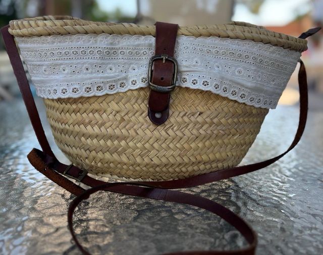 Bolso mimbre