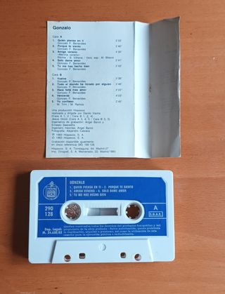 Cassette Gonzalo - Pop Rock Nacional