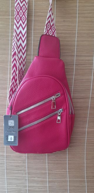 Bolso bandolera rosa J&B Jennifer Bags