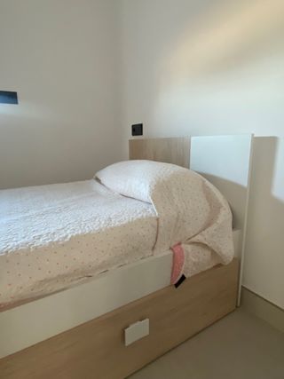 Cama nido - Blanca y madera