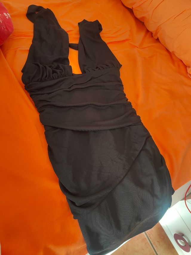 Vestido negro Zara - Talla S