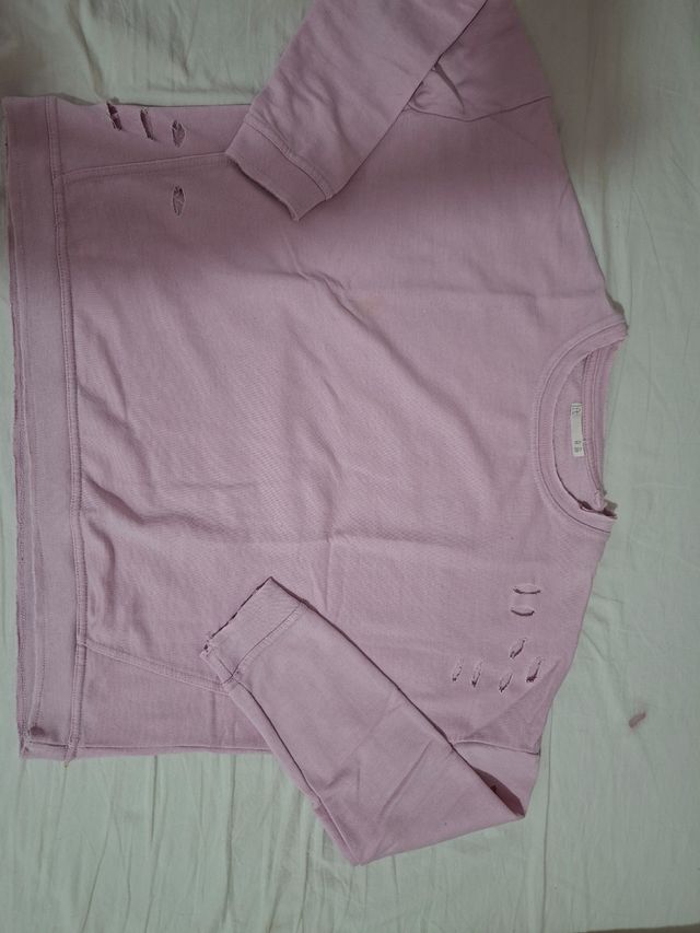 3 Sudaderas Hollister - Azul, Morado