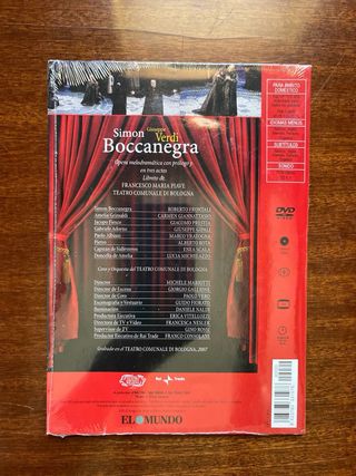 DVD Simon Boccanegra - Verdi