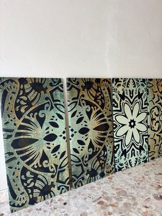 5 Cuadros Decorativos - Mandala