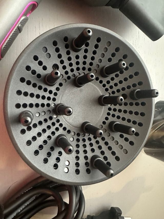 Secador Pelo 2000W Gris/Rosa