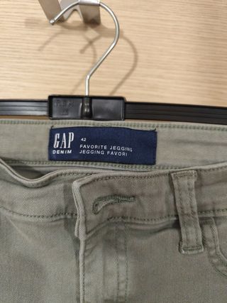 Pantaloni skinny donna GAP Taglia EU42 Verde oliva