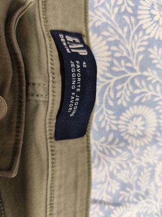 Pantaloni skinny donna GAP Taglia EU42 Verde oliva