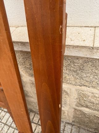 Cabecero y piecero cama madera