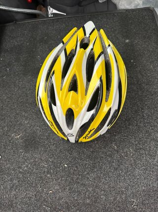 Casco Spiuk ciclismo amarillo