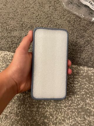 Custodia iPhone XS - Blu-verde