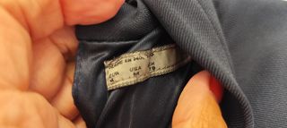 Vestido Zara rayas blanco-azul marino