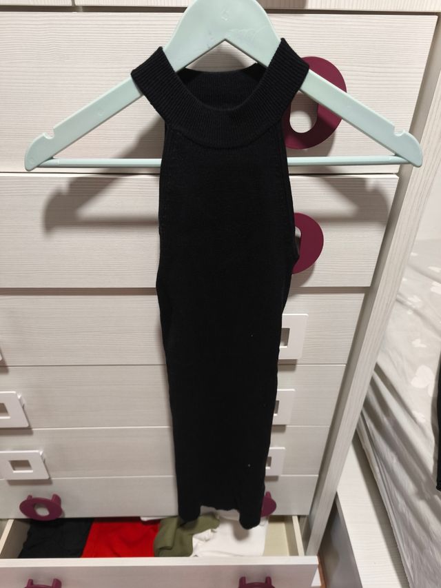 Vestido Negro Mango - Talla S