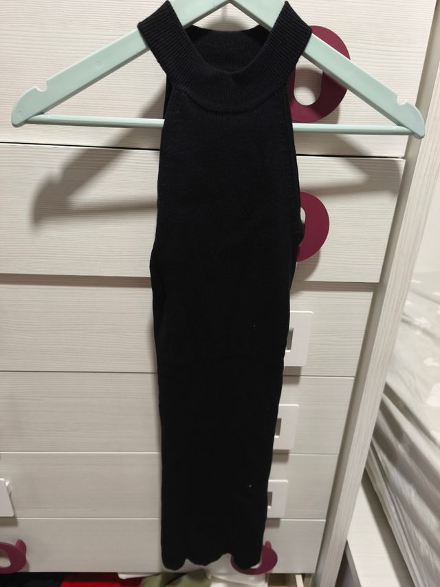 Vestido Negro Mango - Talla S