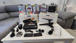 SEGA Master System II + Pistola + juegos