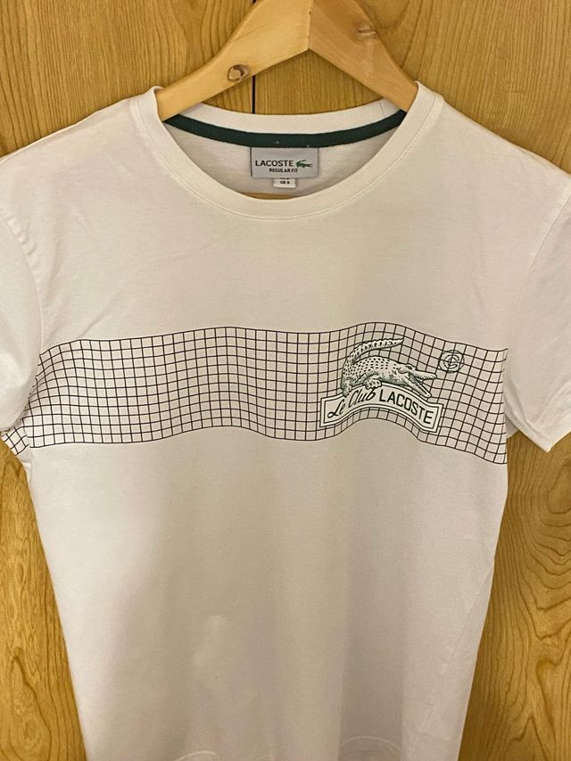 Lacoste camiseta blanca