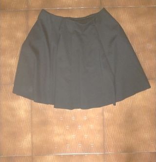 Falda negra Zara - Talla M