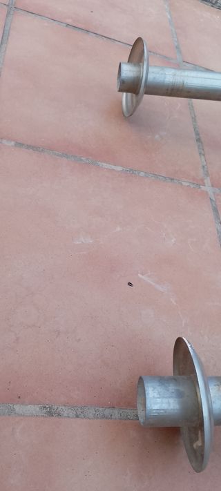 Escalera piscina metalica