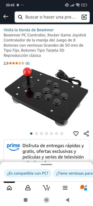 Bewinner Joystick Arcade