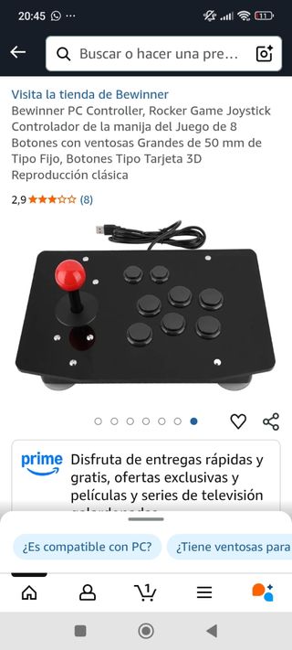 Bewinner Joystick Arcade