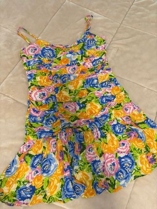Vestido corto Zara - multicolor