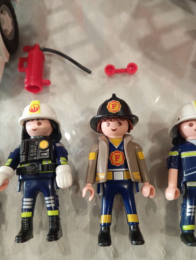 Playmobil Bomberos - Vehículos y Figuras