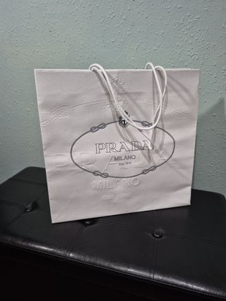 Bolsa PRADA Blanca - Nueva