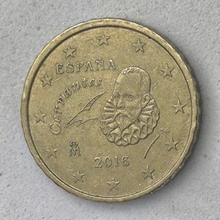 10-04041-España 10 cent € -  2016 doble impresión