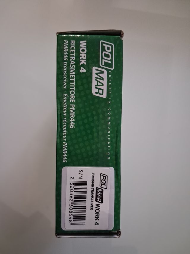 Ricetrasmittente Polmar Work4 PMR446