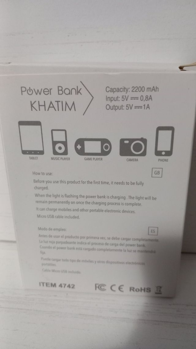 Batería externa portátil - Verde