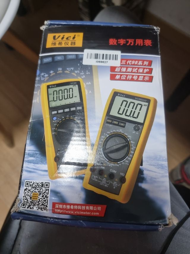 Multímetro digital Vici VC99