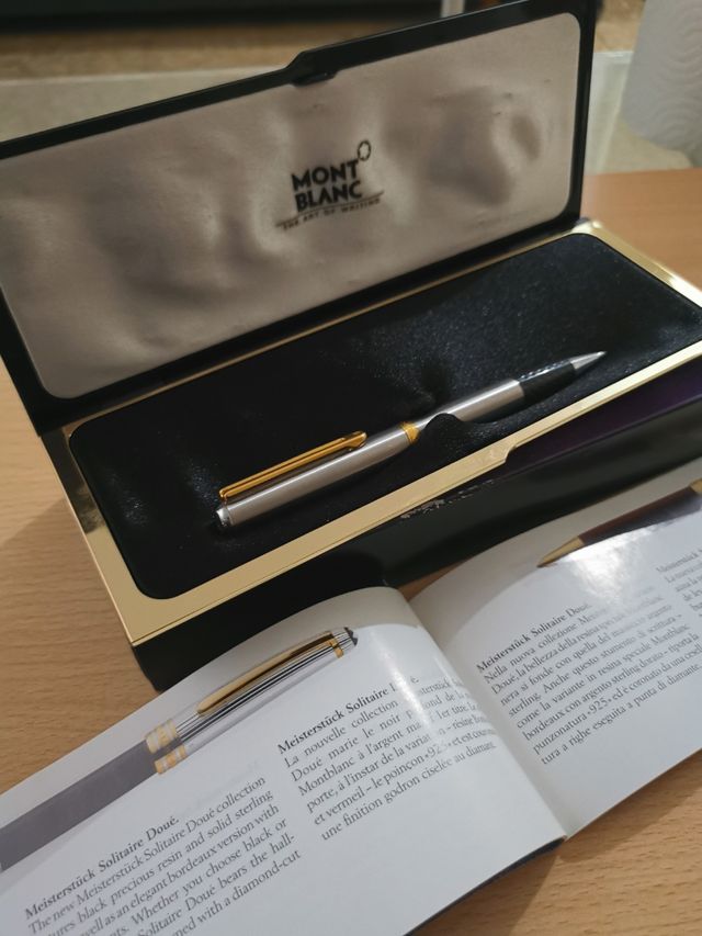 Montblanc estuche solo la caja