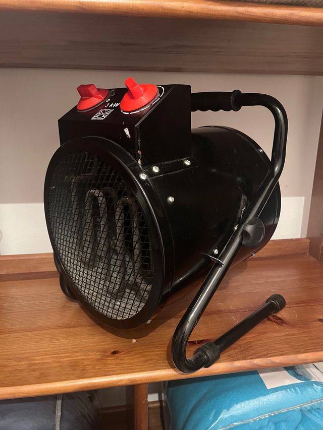 Cañon aire, calefactor industrial 3KW