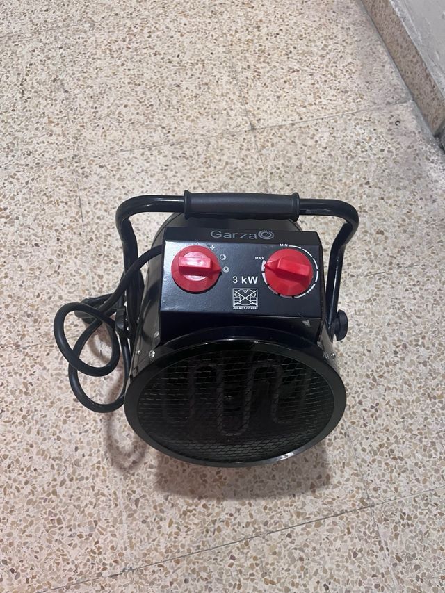 Cañon aire, calefactor industrial 3KW