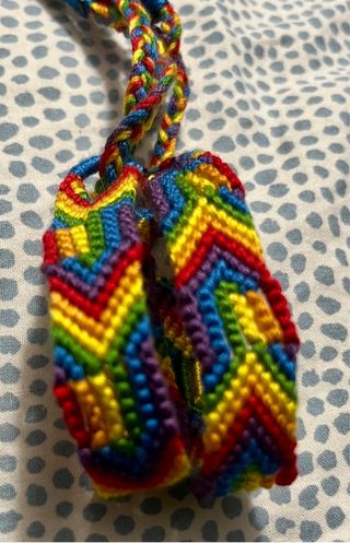 Pulseras Nudos Arcoiris LGTBIQ+