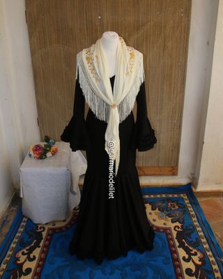 Vestido Flamenca Negro - Lirio
