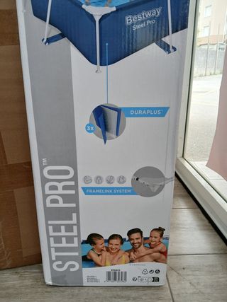 LOTE de Piscina Bestway Steel Pro 2.59m x 1.70