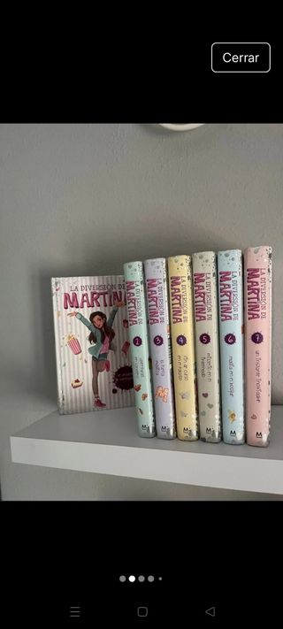 Colección libros Martina