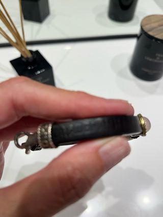 Pulsera piel - Platadepalo