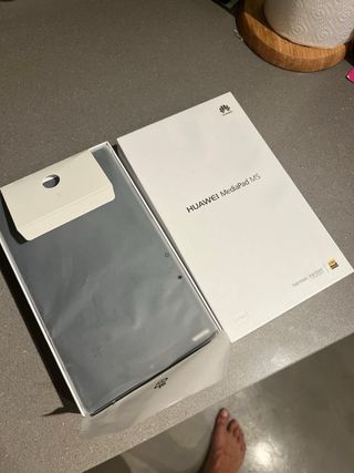 Tablet Huawei MediaPad M5 negra como nueva 