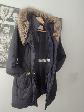 Abrigo negro Rachel Roy - Talla L