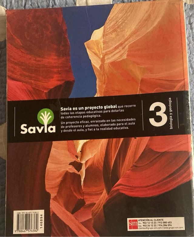 Biología y geología, Arce. 3 ESO. Savia